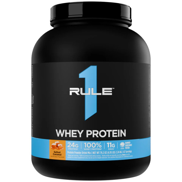 Rule1 Whey Blend 2300 grams (Соленая карамель)