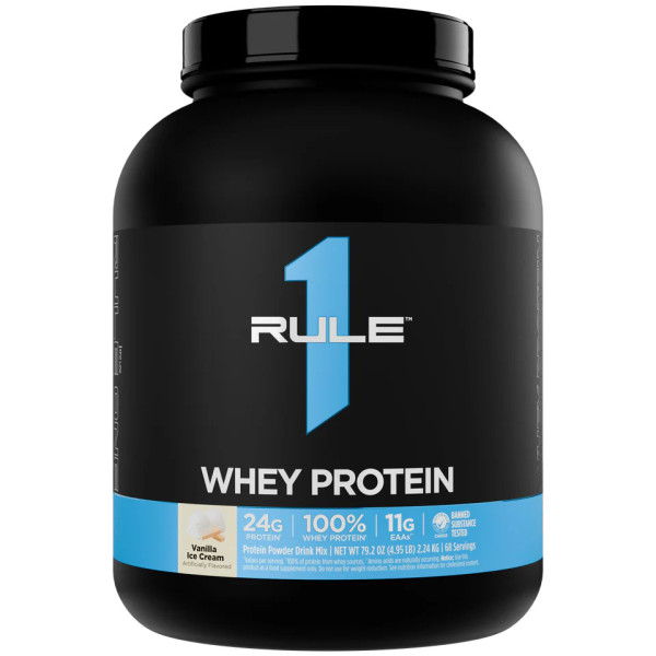 Rule1 Whey Blend 2300 grams (Ванильное мороженое)