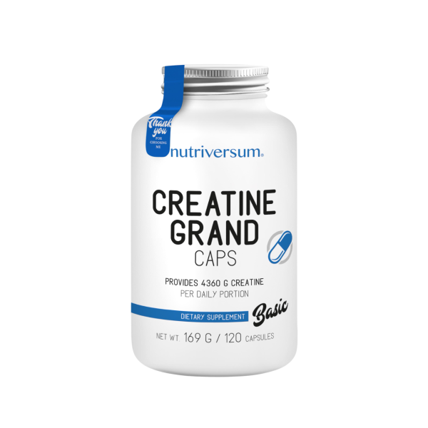 Nutriversum Creatine Grand Caps 120 capsules