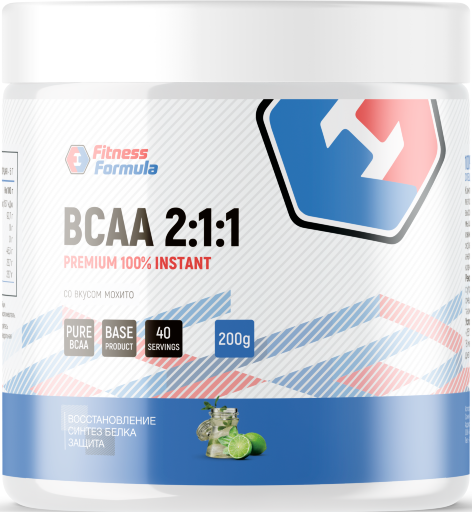 Fitness Formula BCAA 200 grams (Мохито)