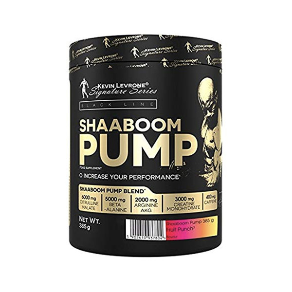 Kevin Levrone BlackLine Shaaboom pump 385 grams (Фруктовый пунш)
