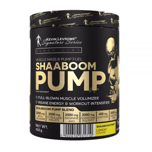 Kevin Levrone BlackLine Shaaboom pump 385 grams (Апельсин)