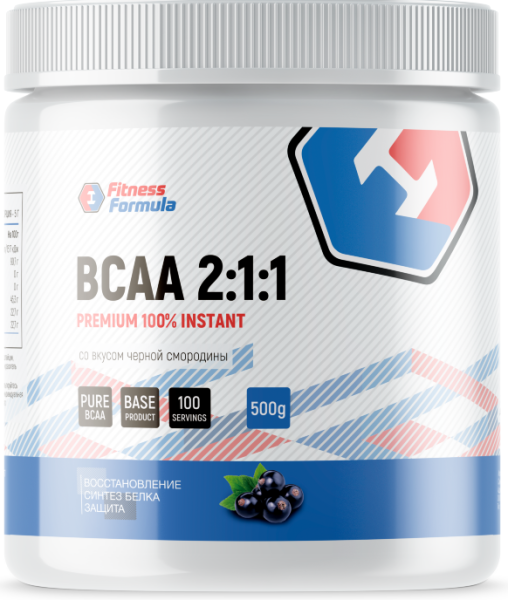 Fitness Formula BCAA 500 grams (Черная смородина)
