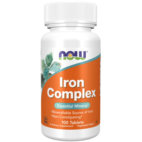 NOW Iron Complex 100 tablets
