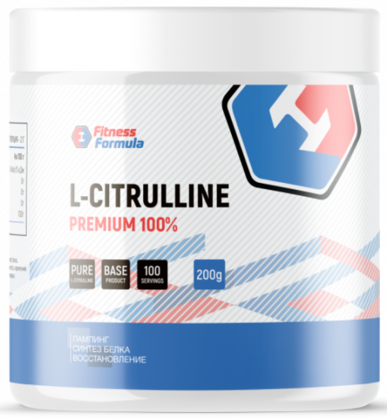 Fitness Formula Citrulline 200 grams (Без вкуса)