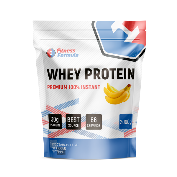 Fitness Formula Whey Protein 2000 grams (Банан)