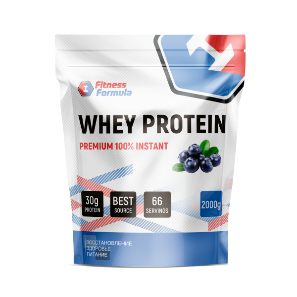 Fitness Formula Whey Protein 2000 grams (Черника)