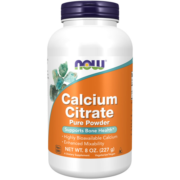 NOW Calcium citrate powder 227 grams