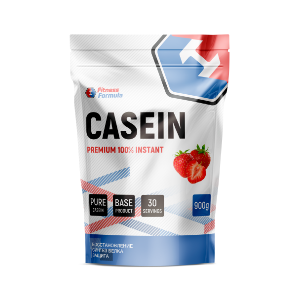 Fitness Formula Casein Premium 900 grams (Клубника)