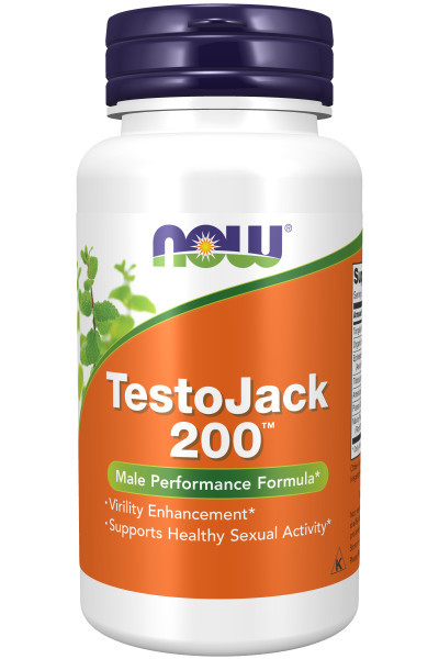 NOW Testo Jack 200 60 veg capsules