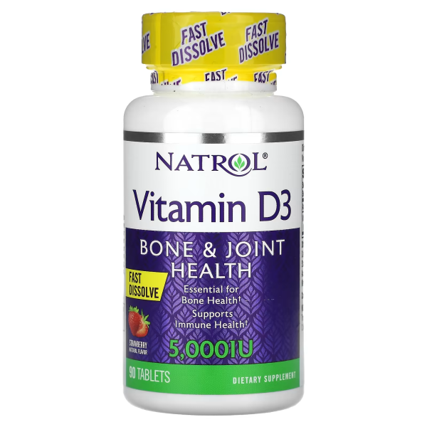 Natrol Vitamin D3 5000 ME 90 tablets