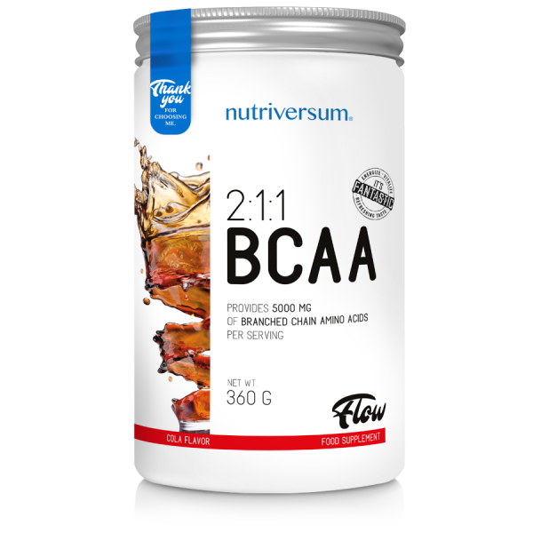 Nutriversum BCAA 2:1:1 360 grams (Кола)