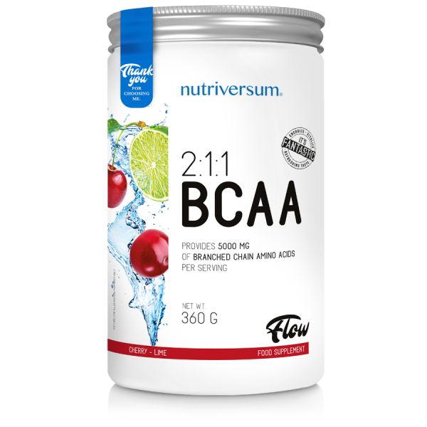 Nutriversum BCAA 2:1:1 360 grams (Вишня - лайм)