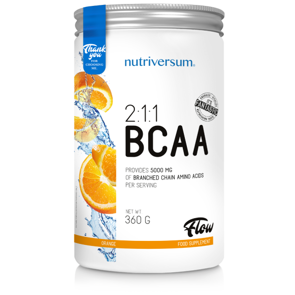 Nutriversum BCAA 2:1:1 360 grams (Апельсин)