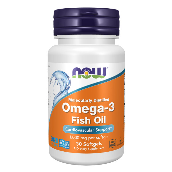 NOW Omega-3 1000 mg 30 softgels