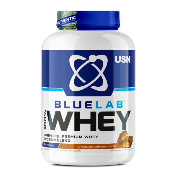 USN BlueLab Whey 2000 grams (Карамель - шоколад)