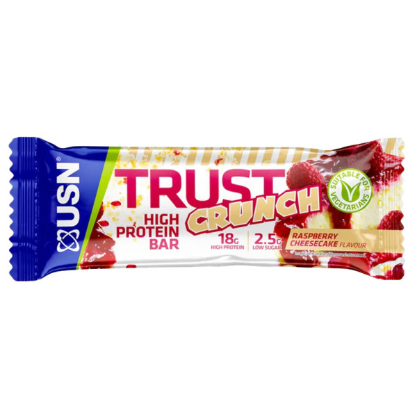 USN Trust Crunch 60 grams (Малиновый чизкейк)