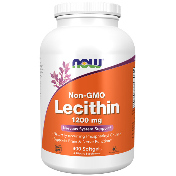 NOW Lecithin 1200 mg 400 softgels