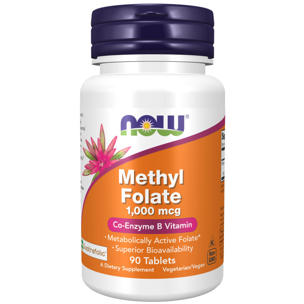 NOW Methyl Folate 1000 mcg 90 tablets