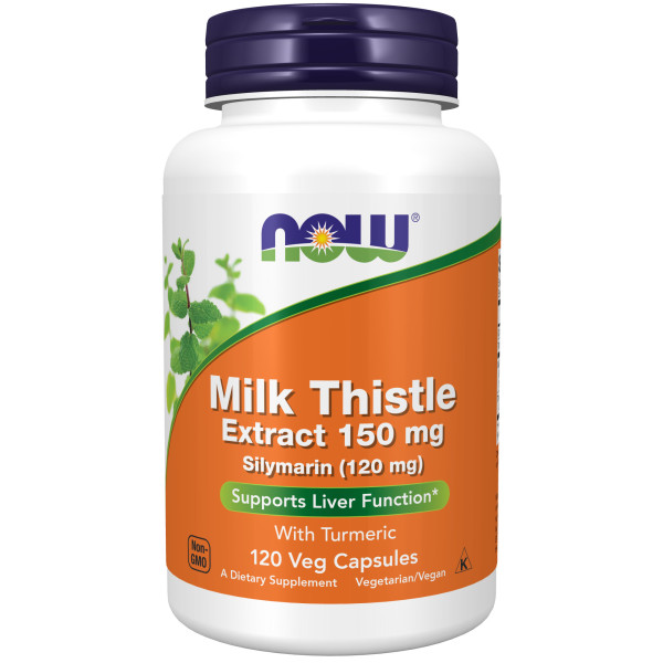 NOW Silymarin Milk Thistle 150 mg 120 veg capsules