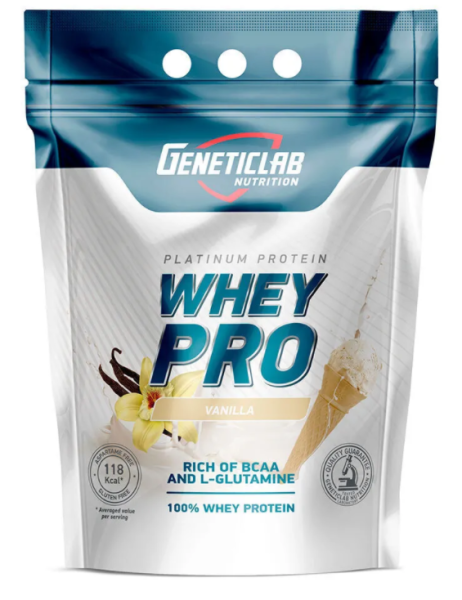 Geneticlab Whey Pro 2100 grams (Ваниль)