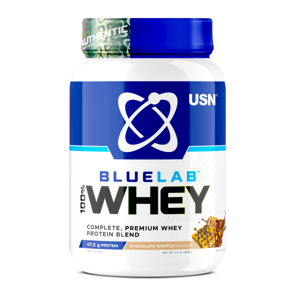 USN BlueLab Whey 908 grams (Шоколадные вафли)