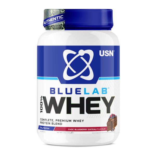 USN BlueLab Whey 908 grams (Шоколад - голубика)