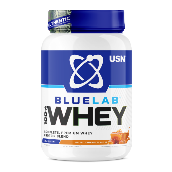 USN BlueLab Whey 908 grams (Соленая карамель)