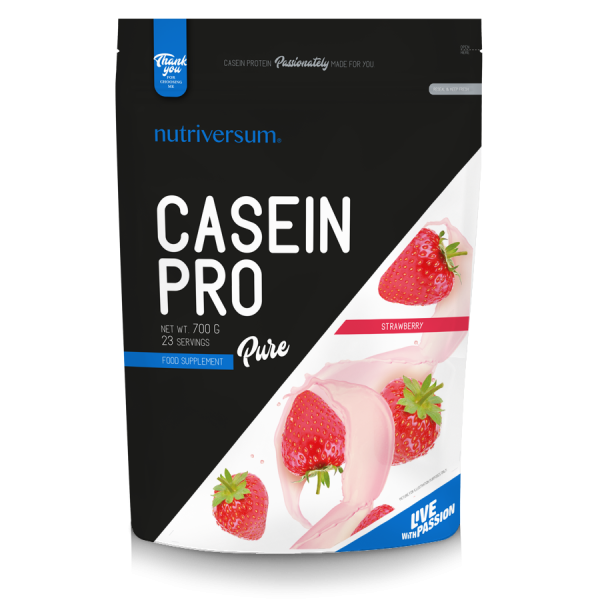 Nutriversum Casein Pro 700 grams (Клубника)