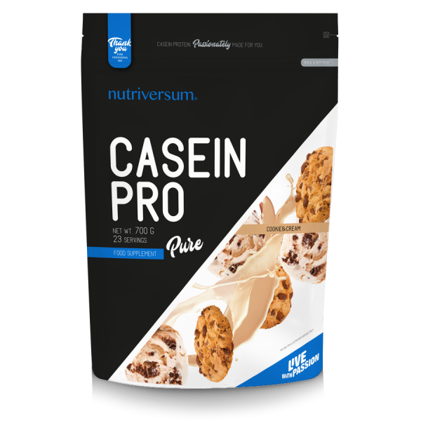 Nutriversum Casein Pro 700 grams (Печенье крем)