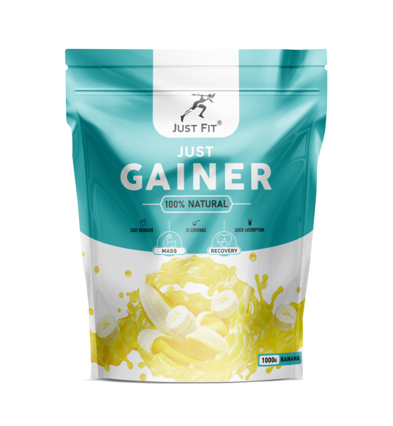 Just Fit Gainer Start mass 1000 grams (Банан)