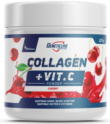Geneticlab Collagen Plus 225 grams (Вишня)