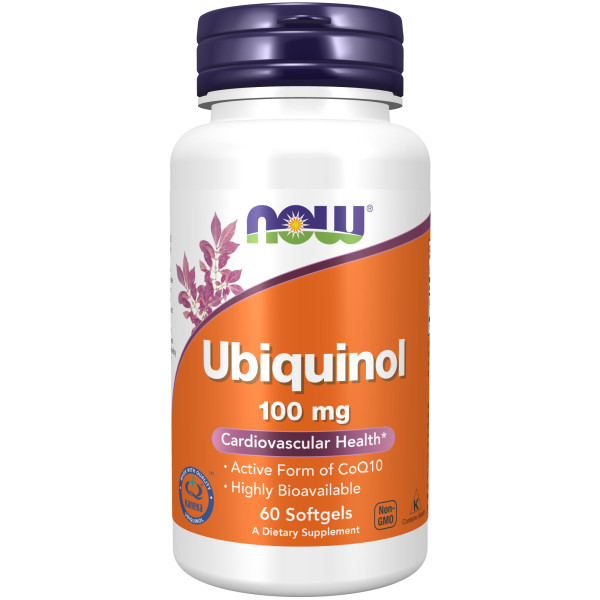 NOW Ubiquinol 100 mg 60 softgels