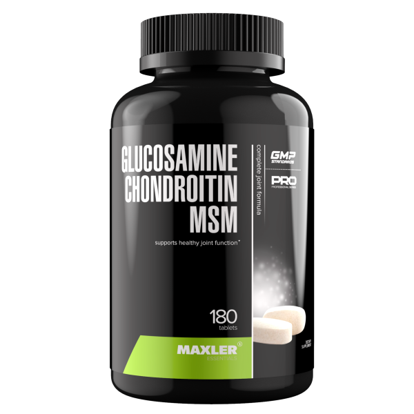 Maxler Glucosamine Chondroitin MSM 180 tablets