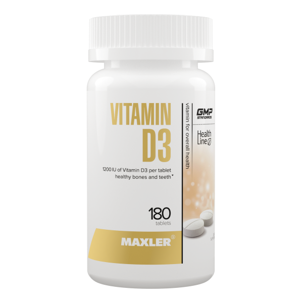 Maxler Vitamin D3 1200 ME 180 tablets