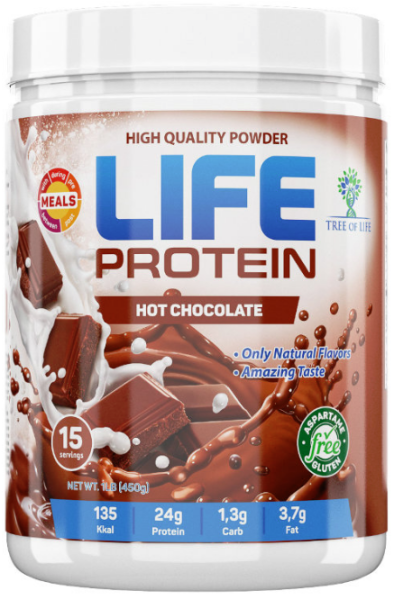 Life Protein 450 гр / Лайф Протеин 450 гр (Банановый коктейль)