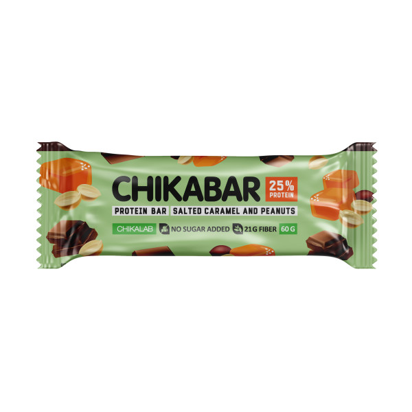 Chikalab bar 60 grams (Арахис)