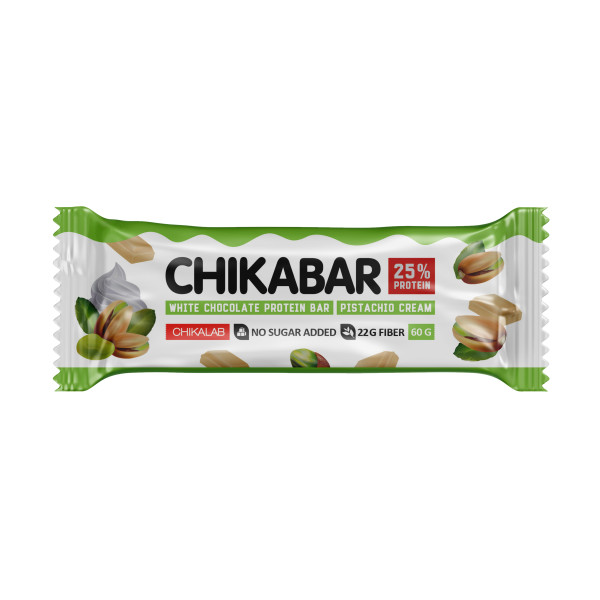 Chikalab bar 60 grams (Фисташковый крем)