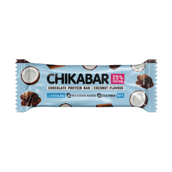 Chikalab bar 60 grams (Кокос)