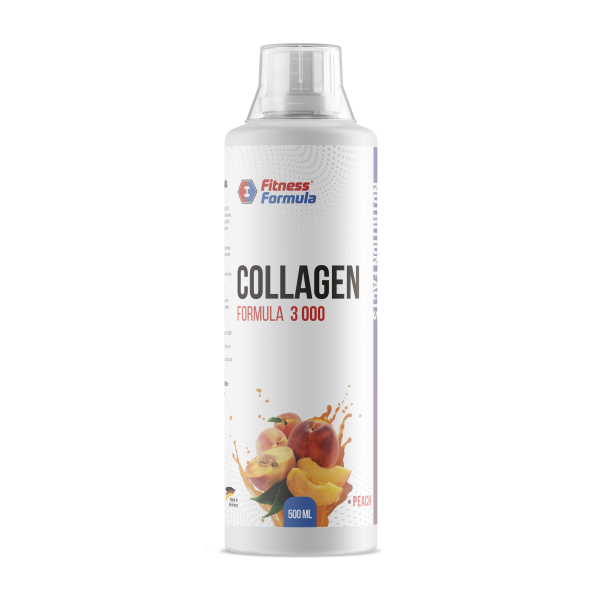 Fitness Formula Collagen 500 ml Срок 30.09.2025 (Персик)
