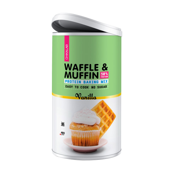Chikalab Waffle & Muffin 480 grams (Ваниль)