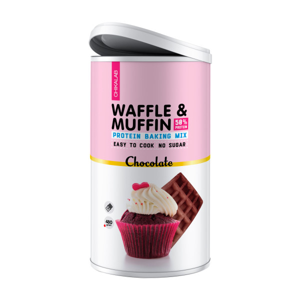 Chikalab Waffle & Muffin 480 grams (Шоколад)