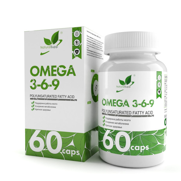 NaturalSupp Omega 3-6-9 60 capsules
