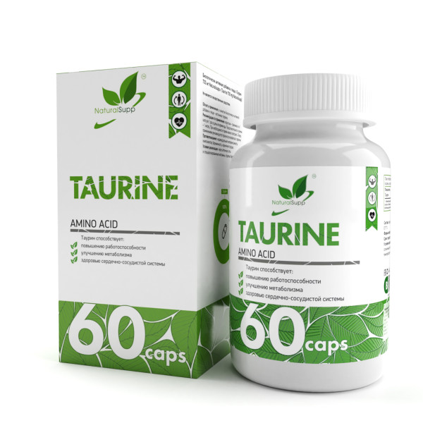 NaturalSupp Taurine 60 capsules