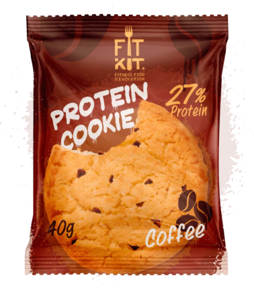 Fit Kit protein cookie 40 grams (Кофе)
