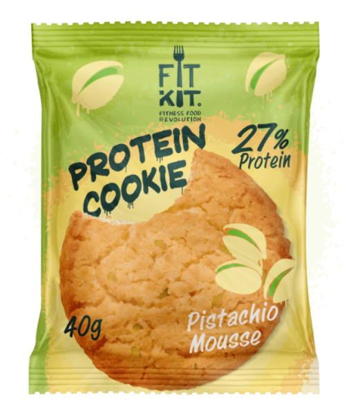 Fit Kit protein cookie 40 grams (Фисташковый мусс)