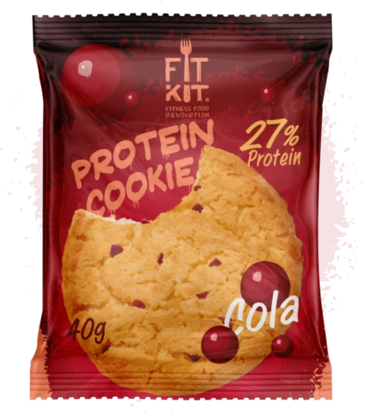 Fit Kit protein cookie 40 grams (Кола)