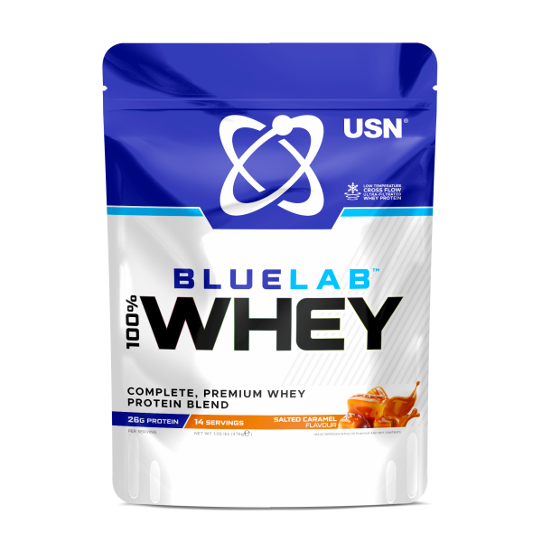 USN BlueLab Whey Bag 476 grams (Соленая карамель)
