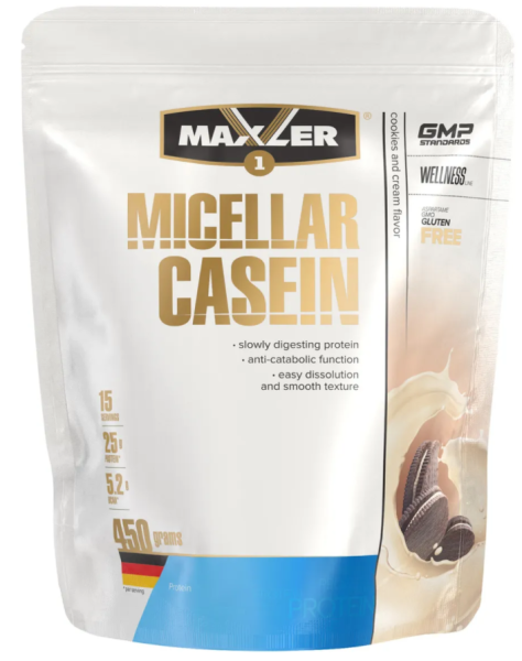 Maxler Micellar Casein 450 grams (Печенье-Крем)