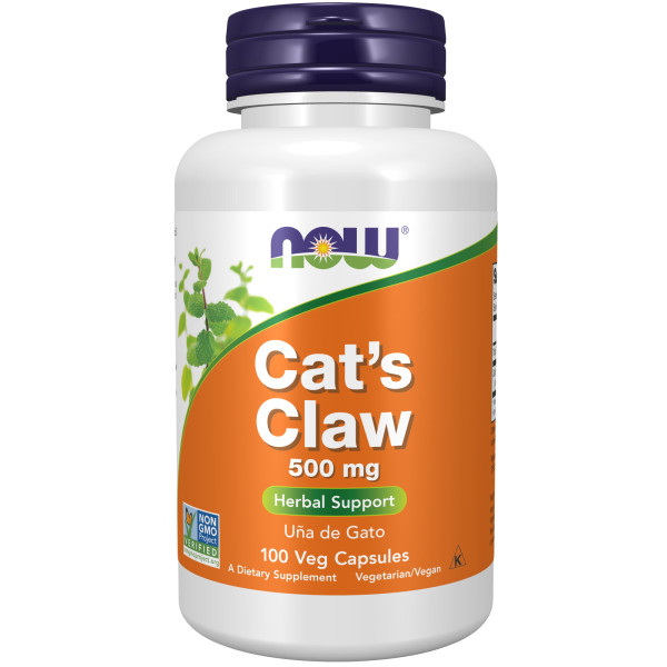 NOW Cat's Claw 500 mg 100 veg capsules